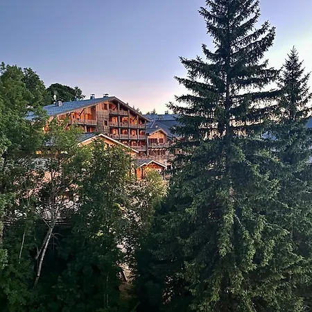Cocon De Charme à Megève, Confort Et Vue Appartement Megève