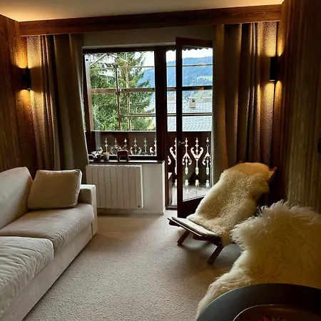 Cocon De Charme à Megève, Confort Et Vue Appartement Megève